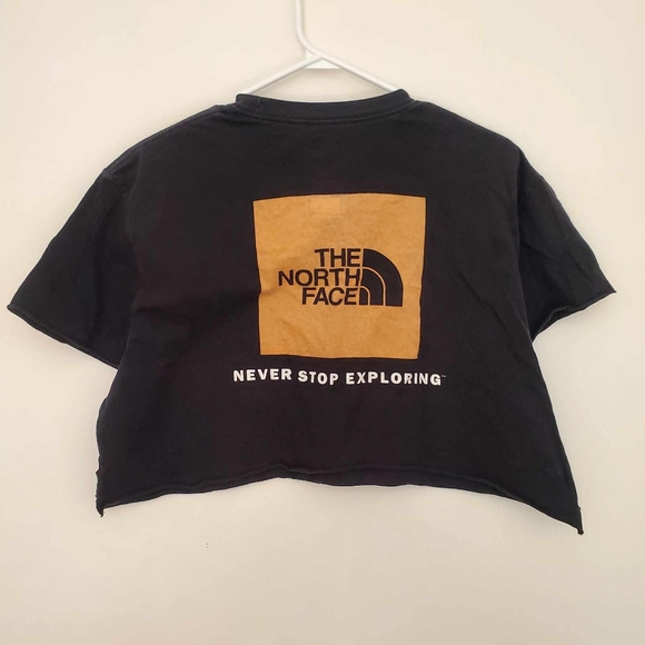 The North Face TNF Never Stop Exploring Cropped Tee Shirt Men's L - Picture 3 of 4